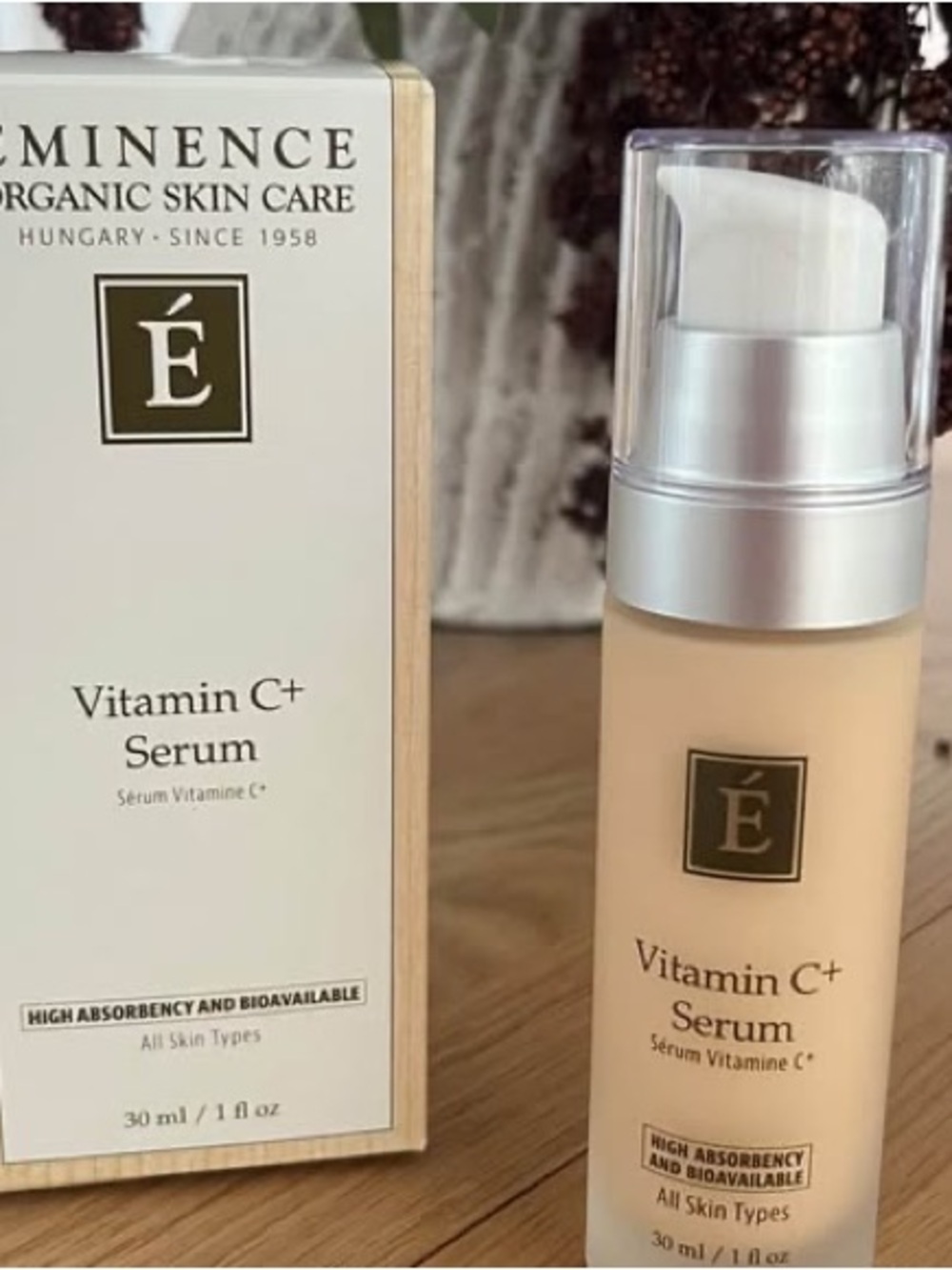 Eminence Vitamin C+ Serum — Radiance-Boosting Facial Serum (Cream)